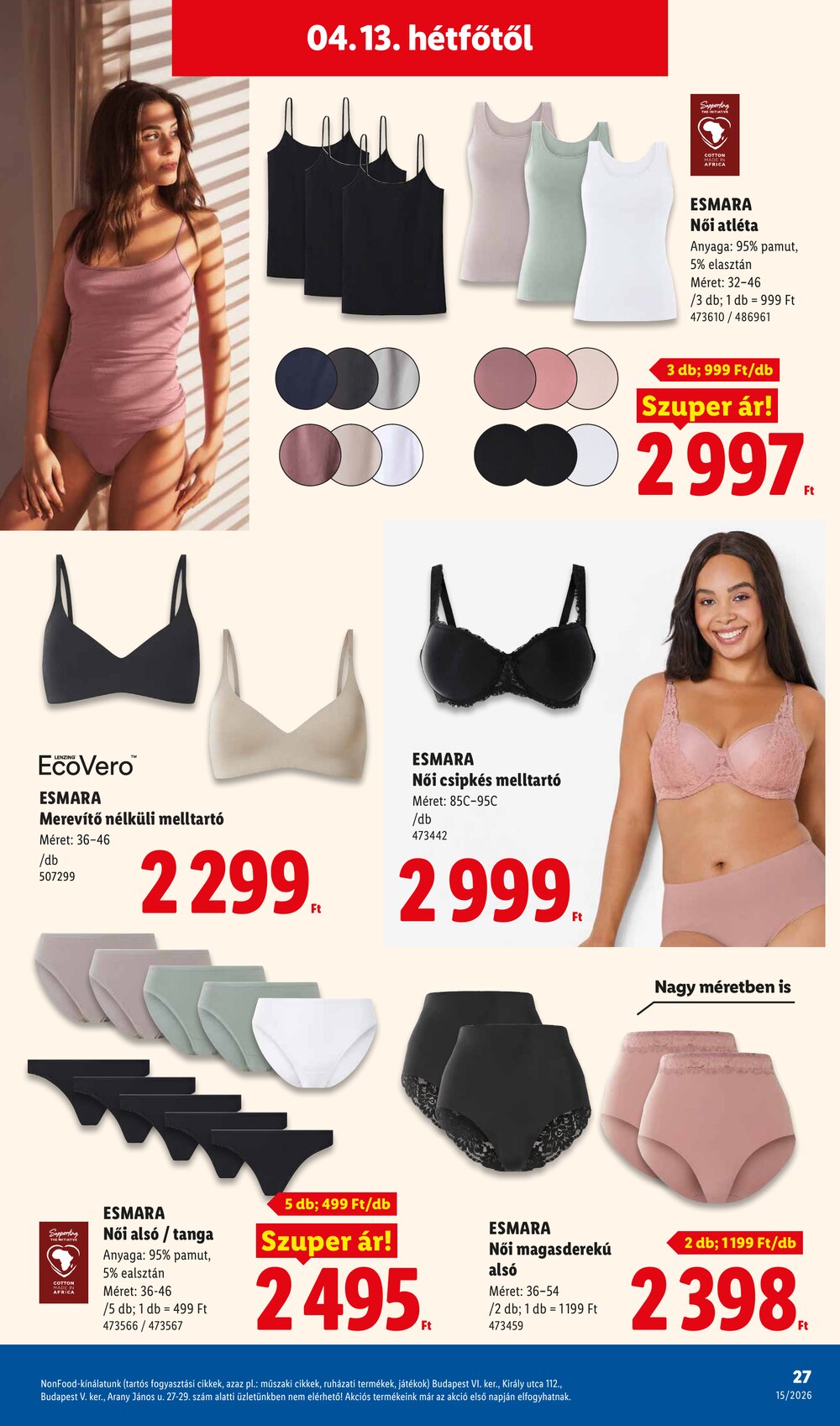 Lidl akciós újság 2026.04.09-től - 27. oldal.