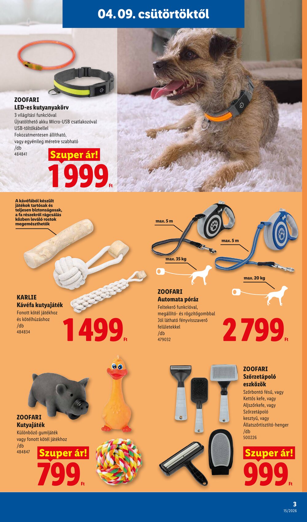 Lidl akciós újság 2026.04.09-től - 3. oldal.