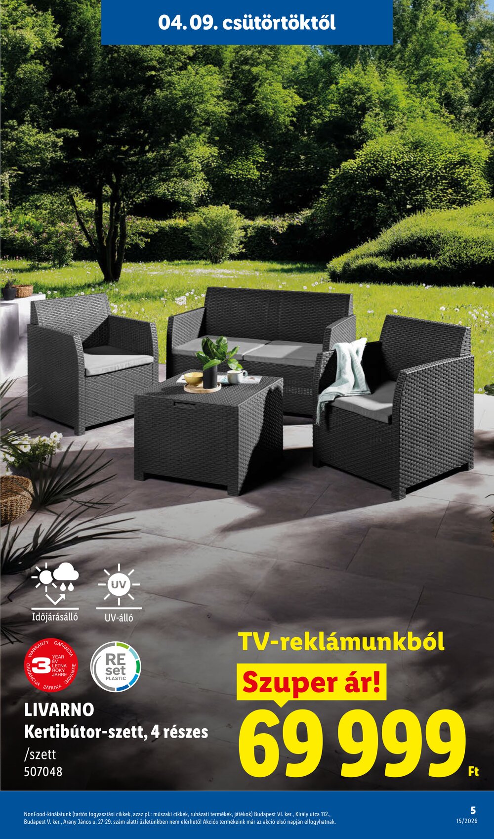 Lidl akciós újság 2026.04.09-től - 5. oldal.