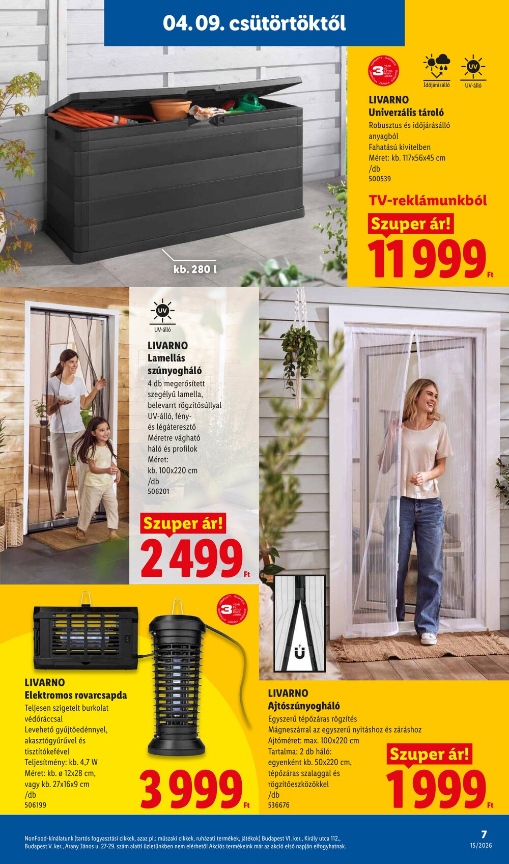 Lidl akciós újság 2026.04.09-től - 7. oldal.