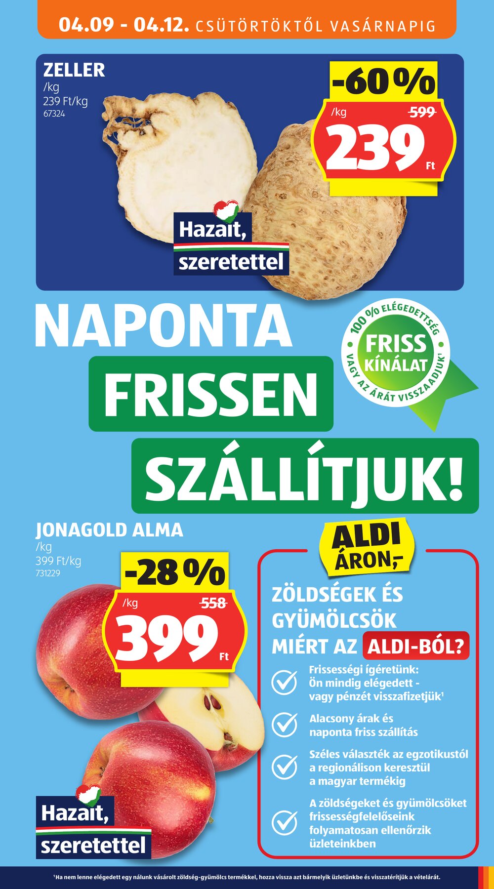 Aldi akciós újság 2026.04.09-től - 13. oldal.