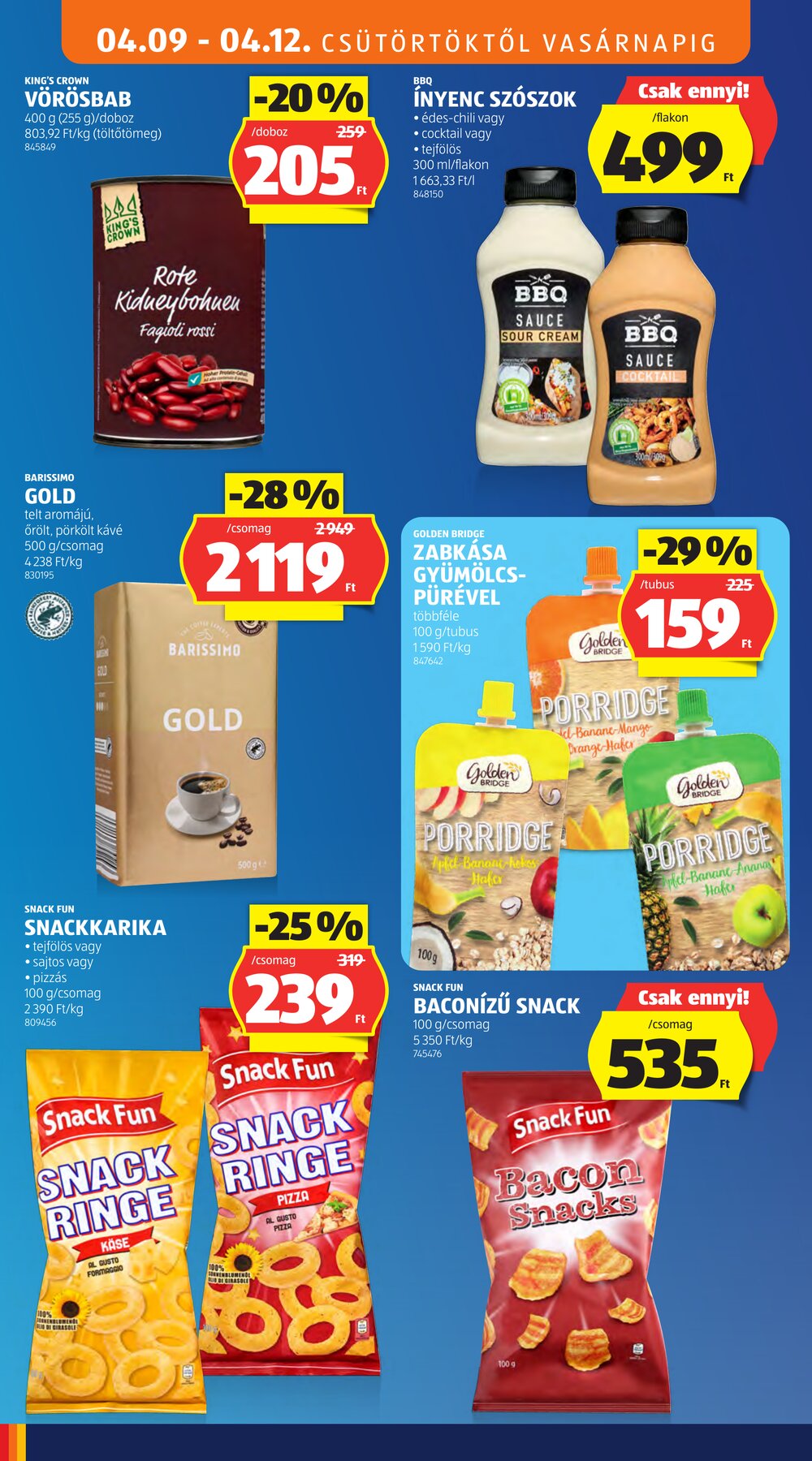 Aldi akciós újság 2026.04.09-től - 16. oldal.