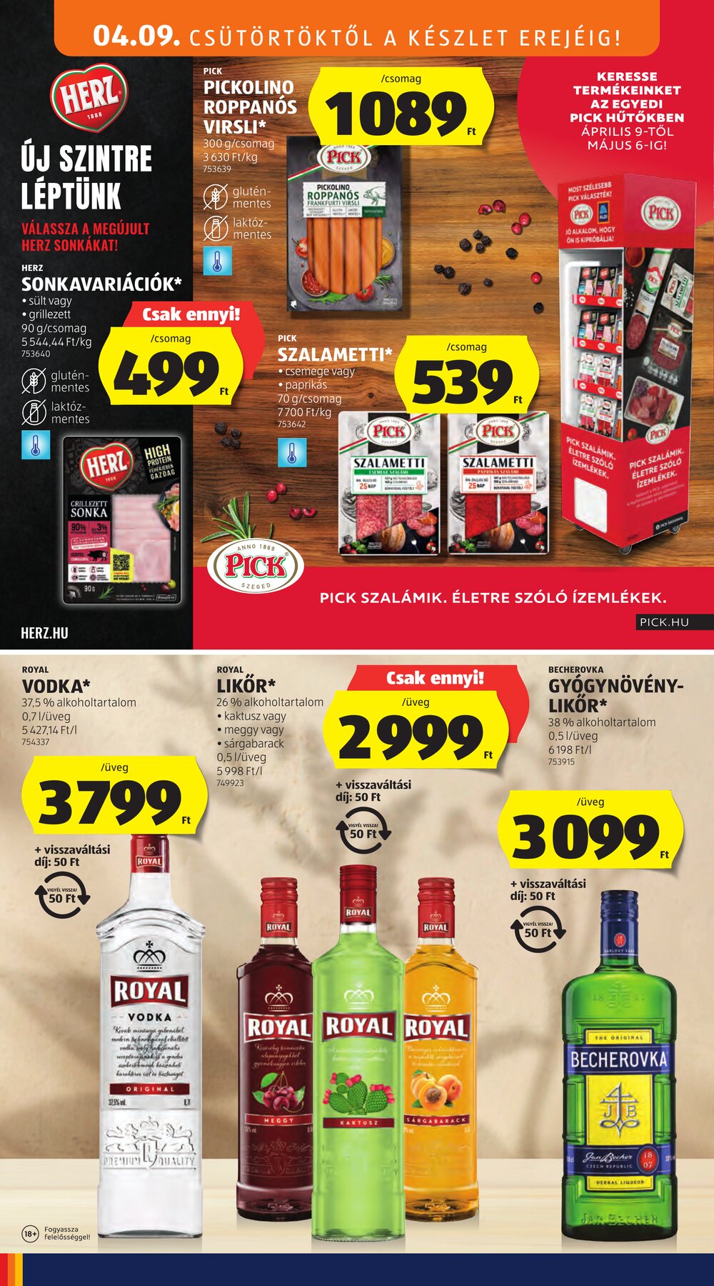 Aldi akciós újság 2026.04.09-től - 18. oldal.