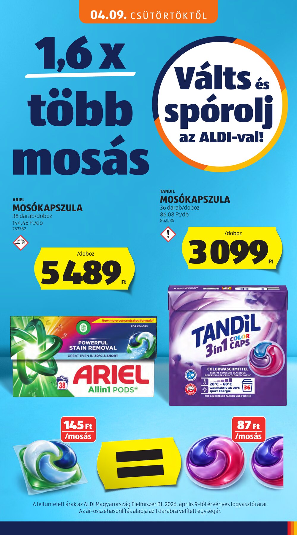 Aldi akciós újság 2026.04.09-től - 21. oldal.
