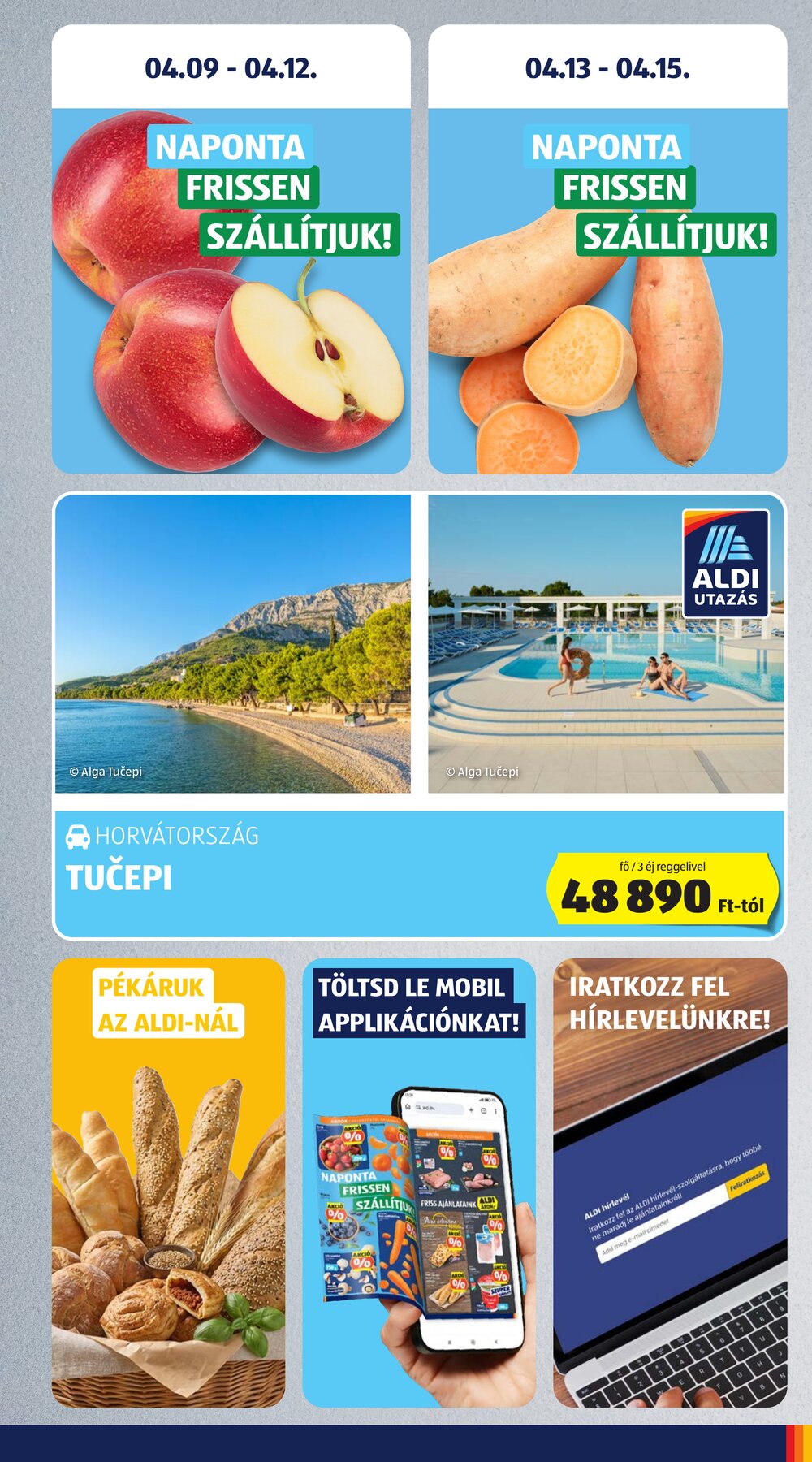 Aldi akciós újság 2026.04.09-től - 3. oldal.