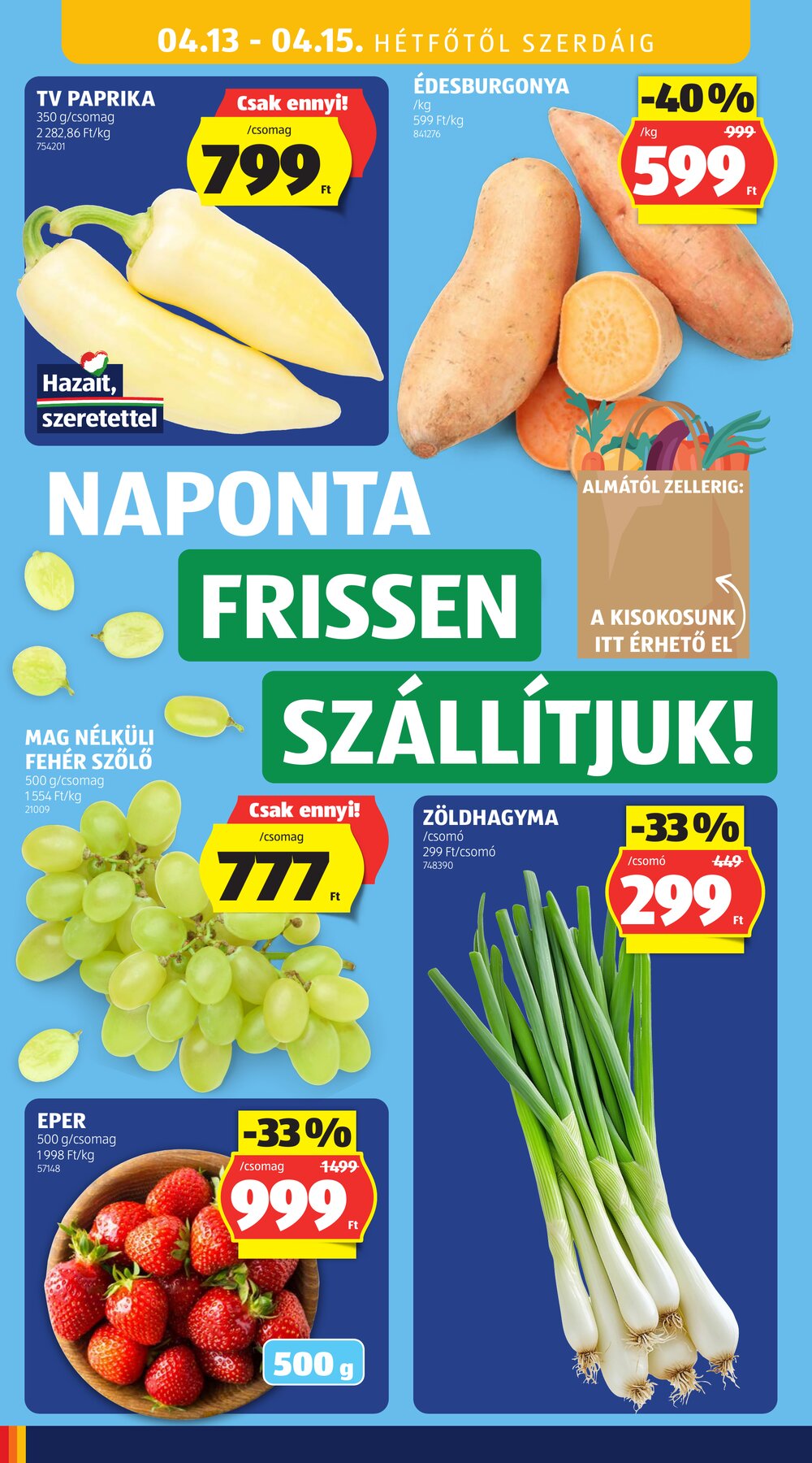 Aldi akciós újság 2026.04.09-től - 32. oldal.