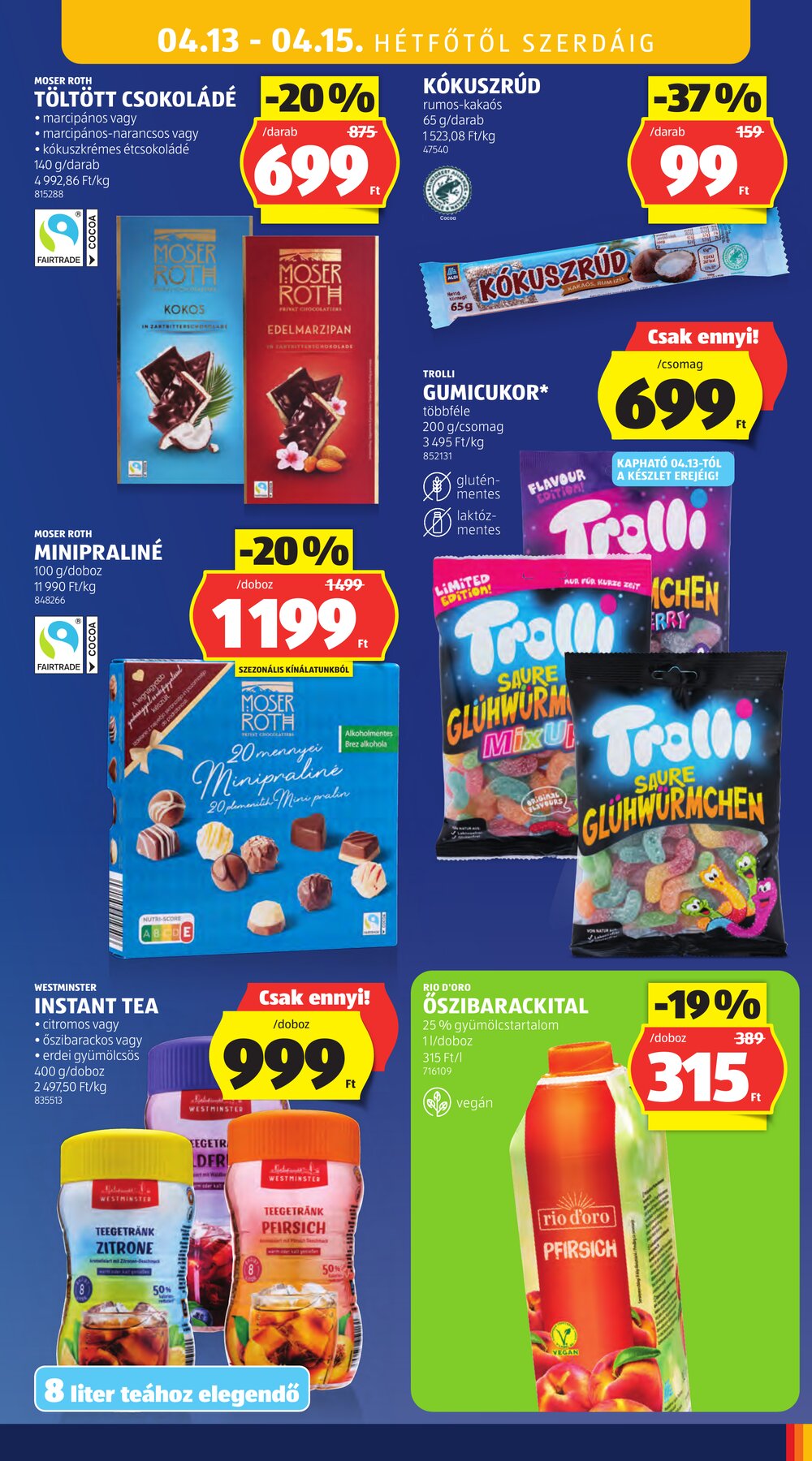 Aldi akciós újság 2026.04.09-től - 37. oldal.