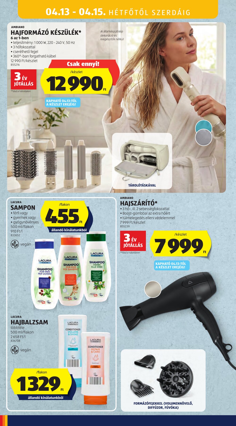 Aldi akciós újság 2026.04.09-től - 52. oldal.