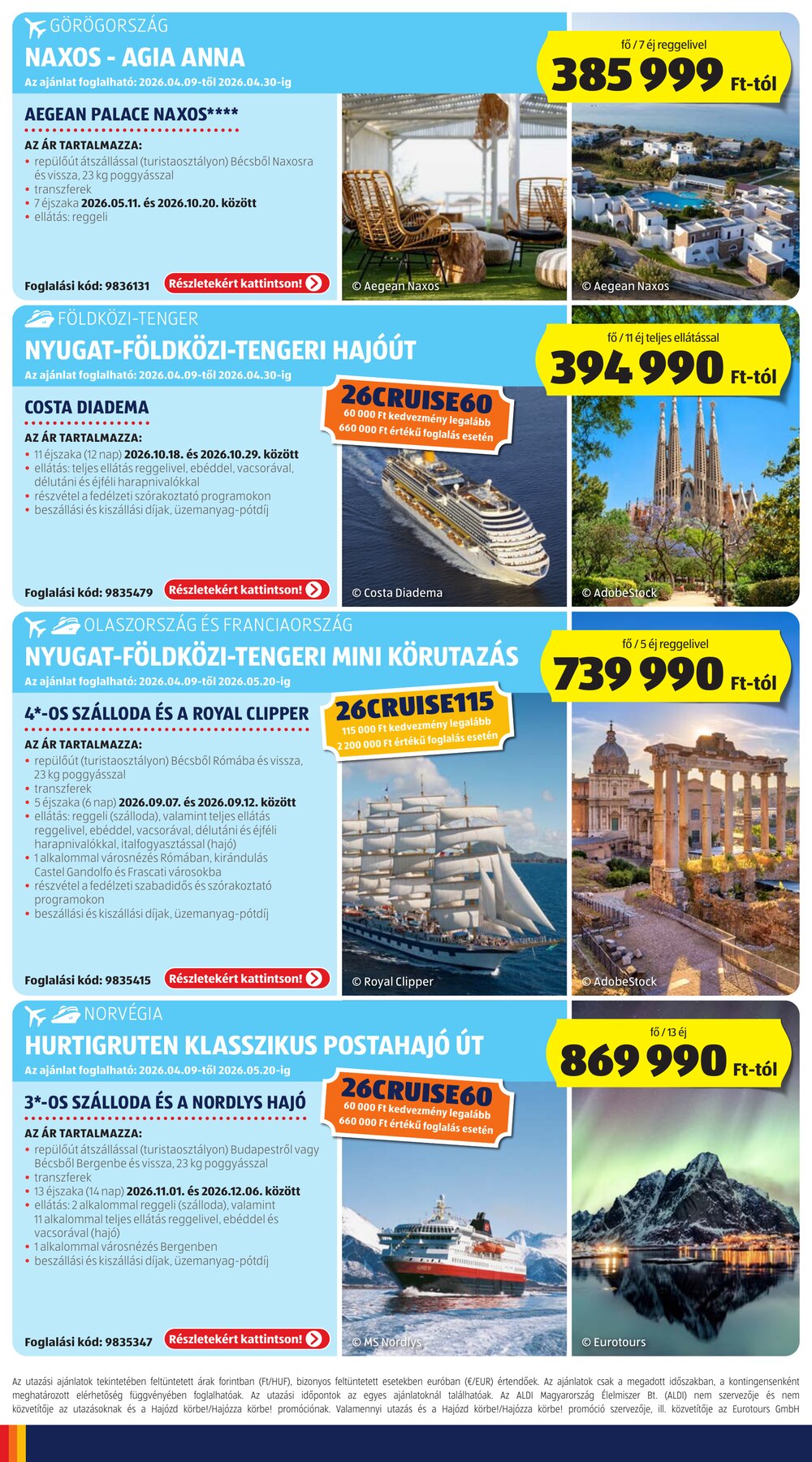 Aldi akciós újság 2026.04.09-től - 60. oldal.