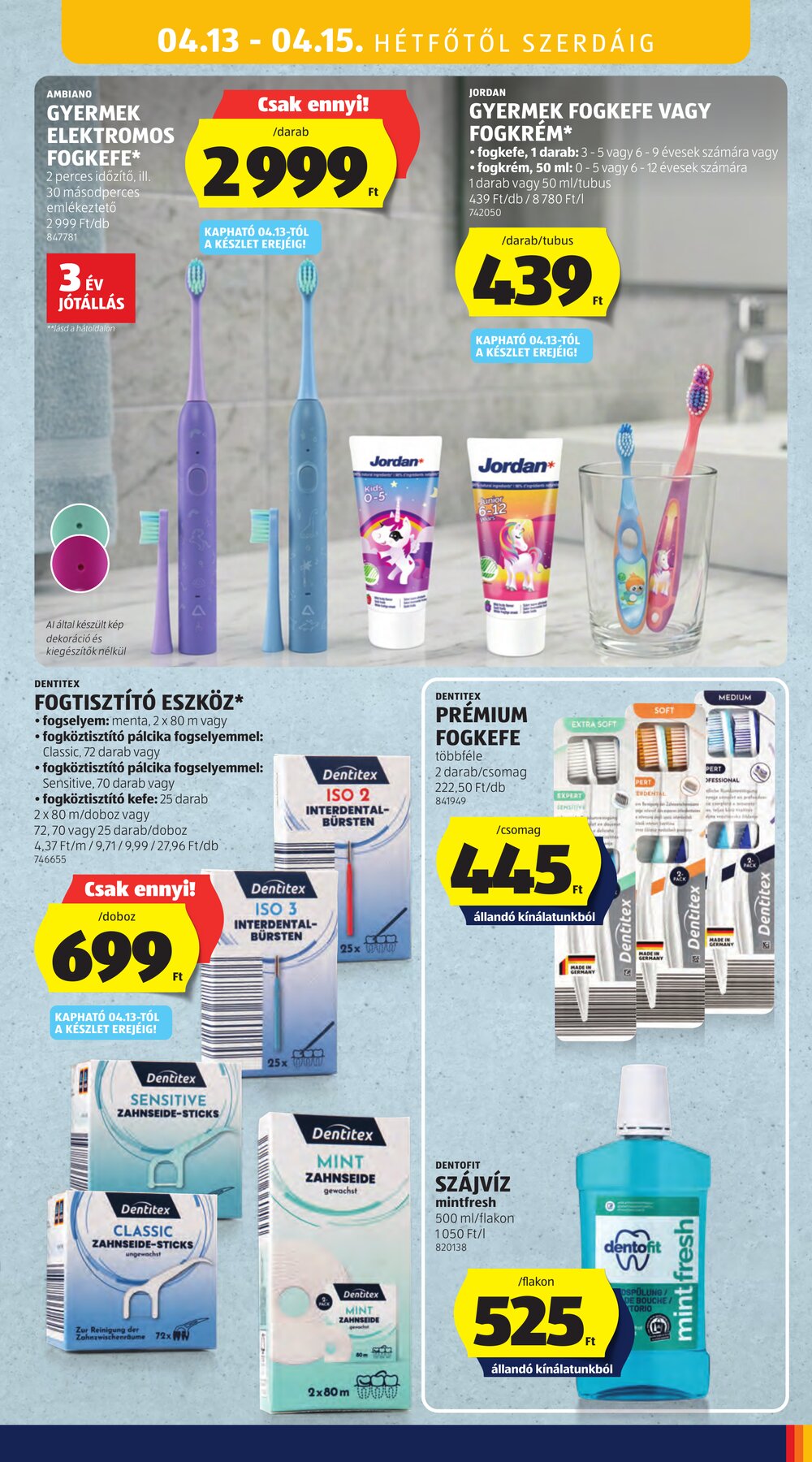 Aldi akciós újság 2026.04.09-től - 15. oldal.