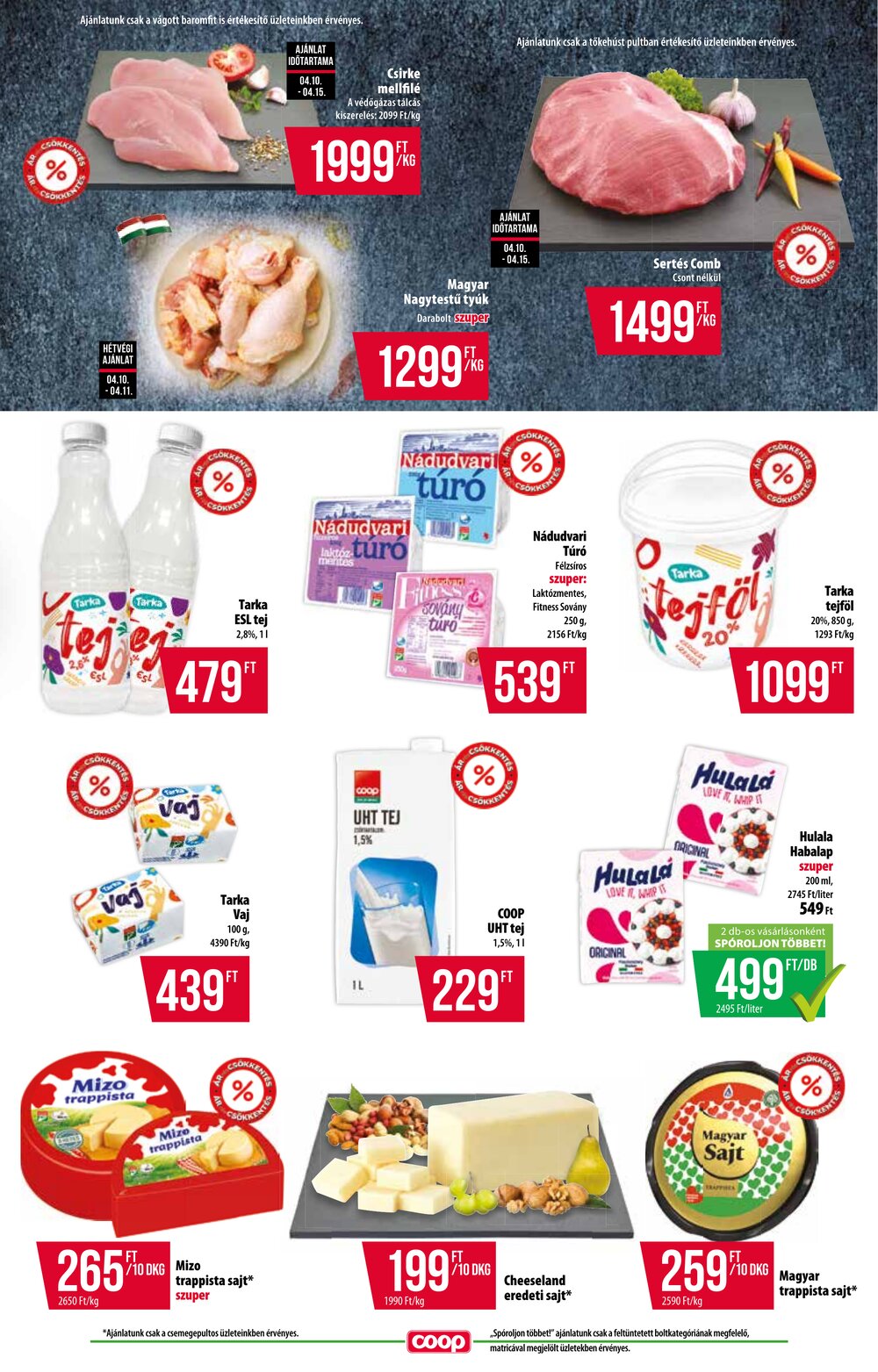 Coop akciós újság 2026.04.09-től - 3. oldal.