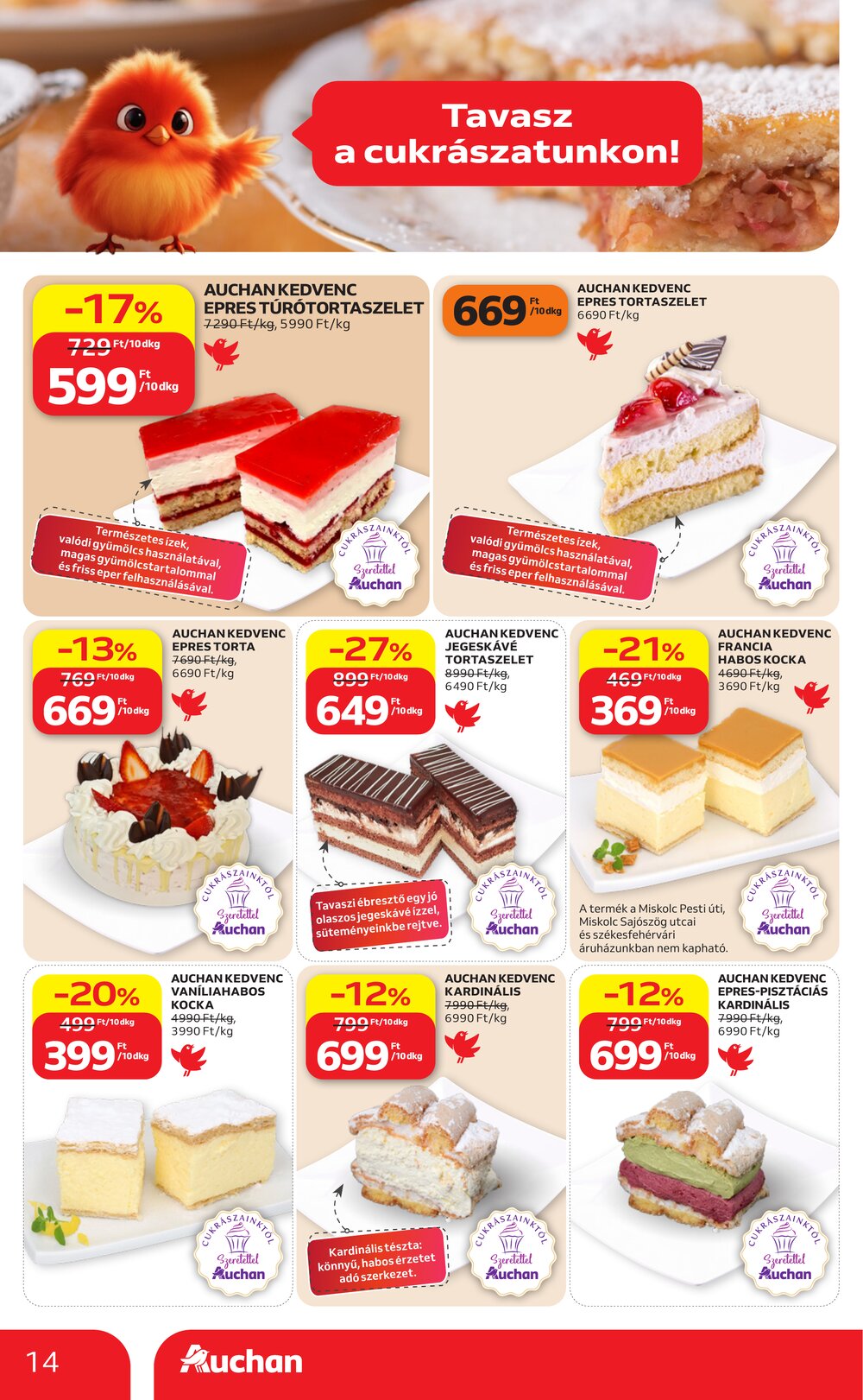 Auchan akciós újság 2026.04.09-től - 14. oldal.