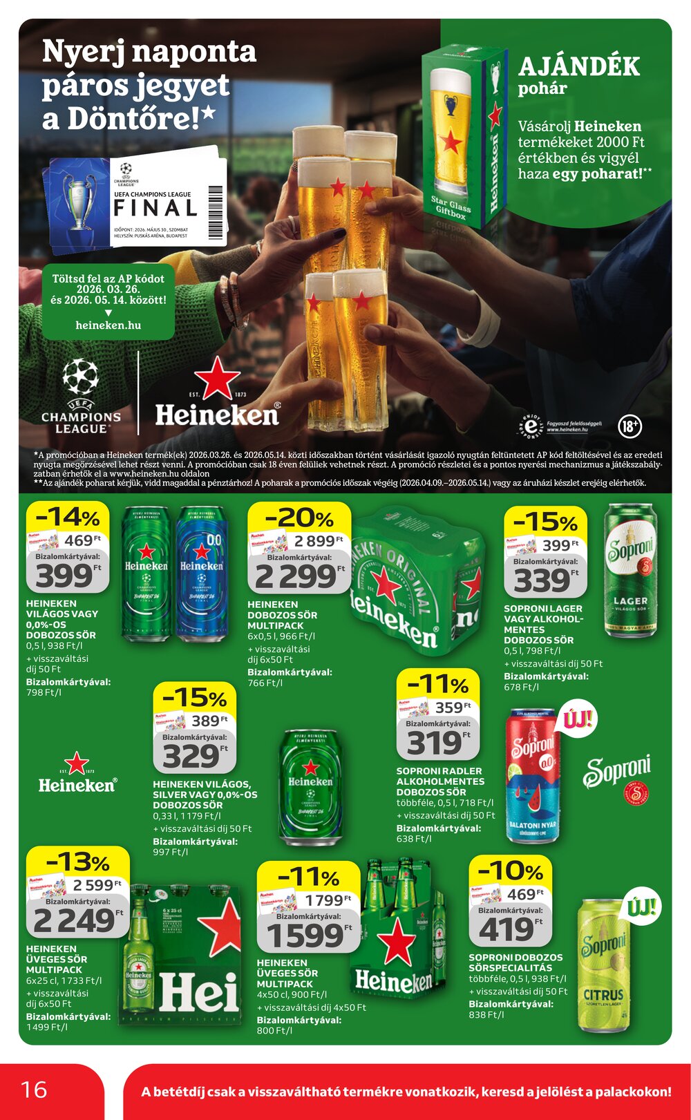 Auchan akciós újság 2026.04.09-től - 16. oldal.