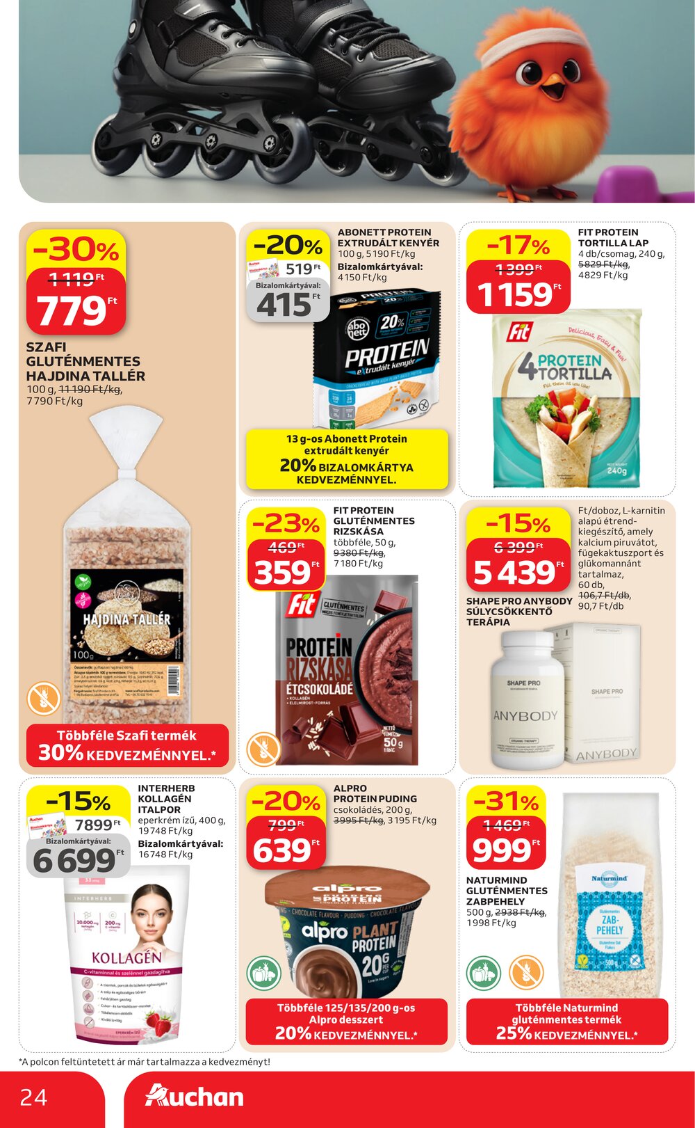 Auchan akciós újság 2026.04.09-től - 24. oldal.