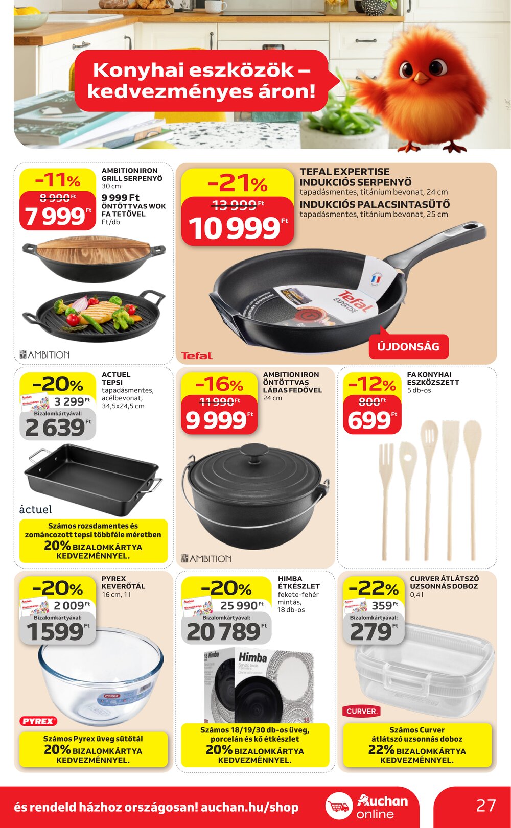 Auchan akciós újság 2026.04.09-től - 27. oldal.