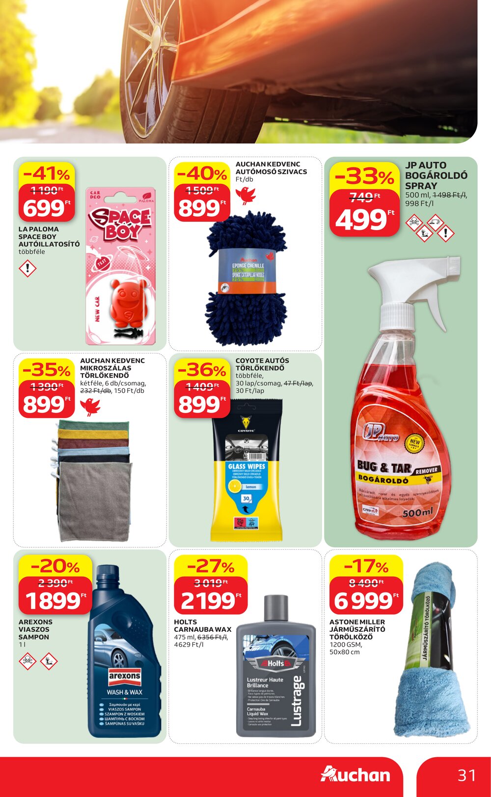 Auchan akciós újság 2026.04.09-től - 31. oldal.