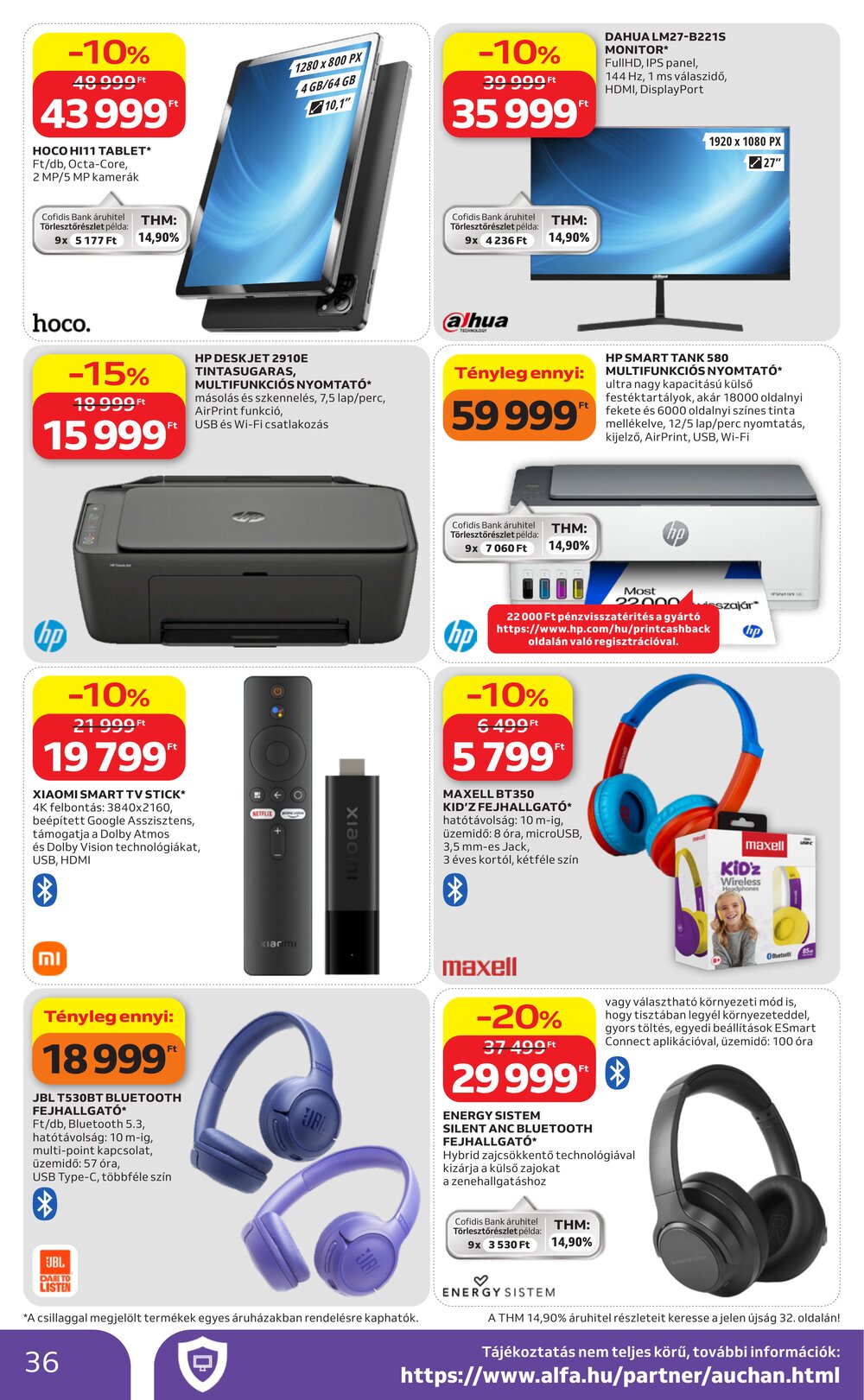 Auchan akciós újság 2026.04.09-től - 36. oldal.