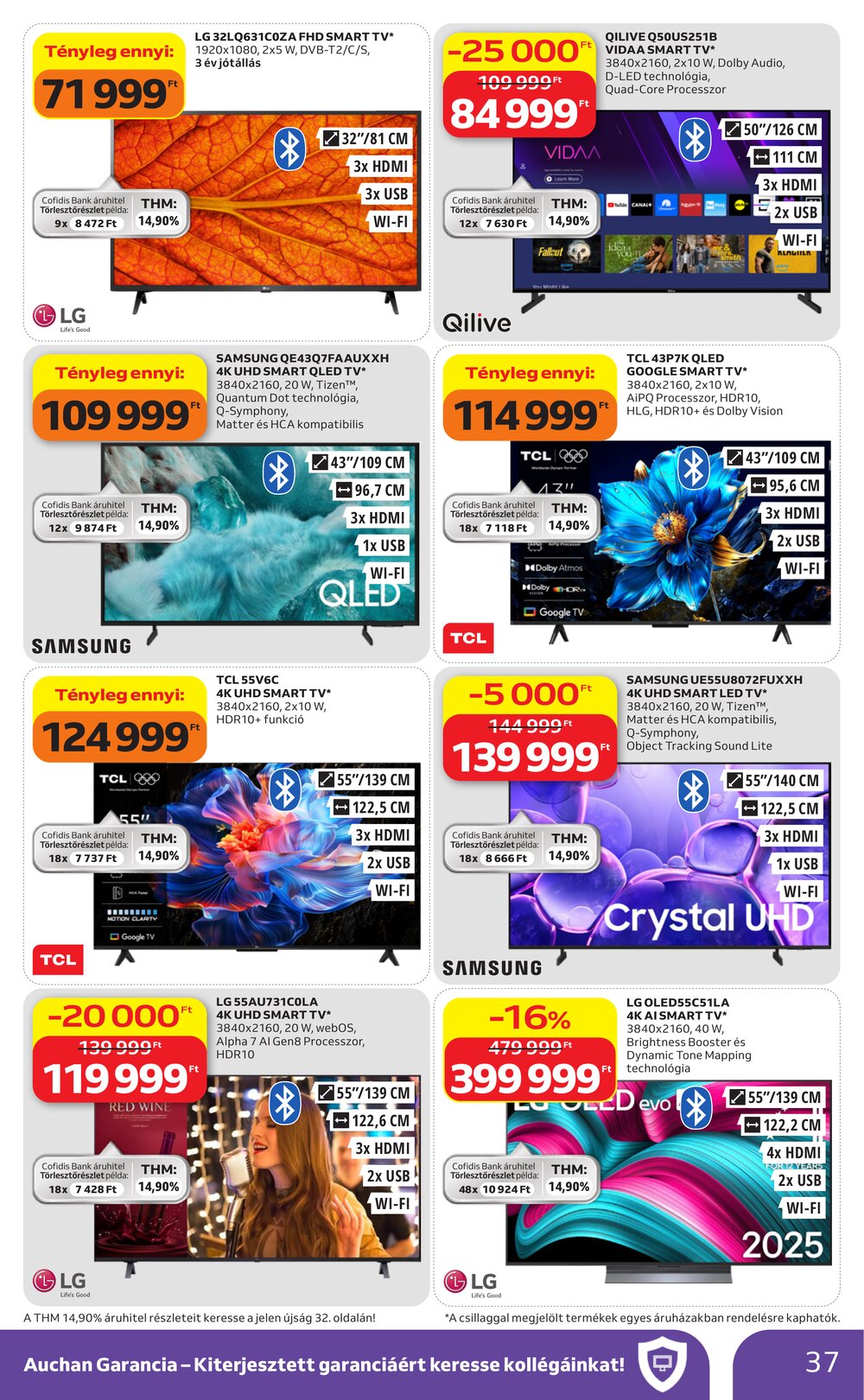 Auchan akciós újság 2026.04.09-től - 37. oldal.