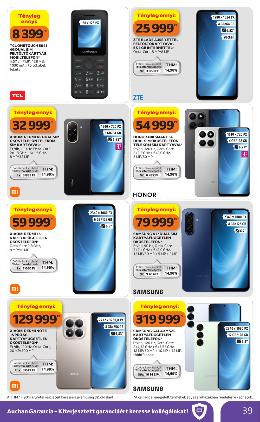 Auchan akciós újság 2026.04.09-től - 39. oldal.
