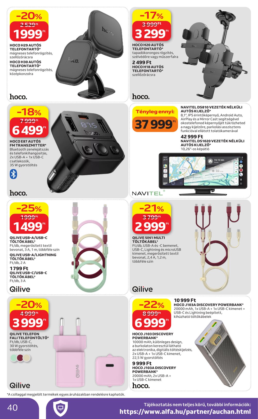 Auchan akciós újság 2026.04.09-től - 40. oldal.