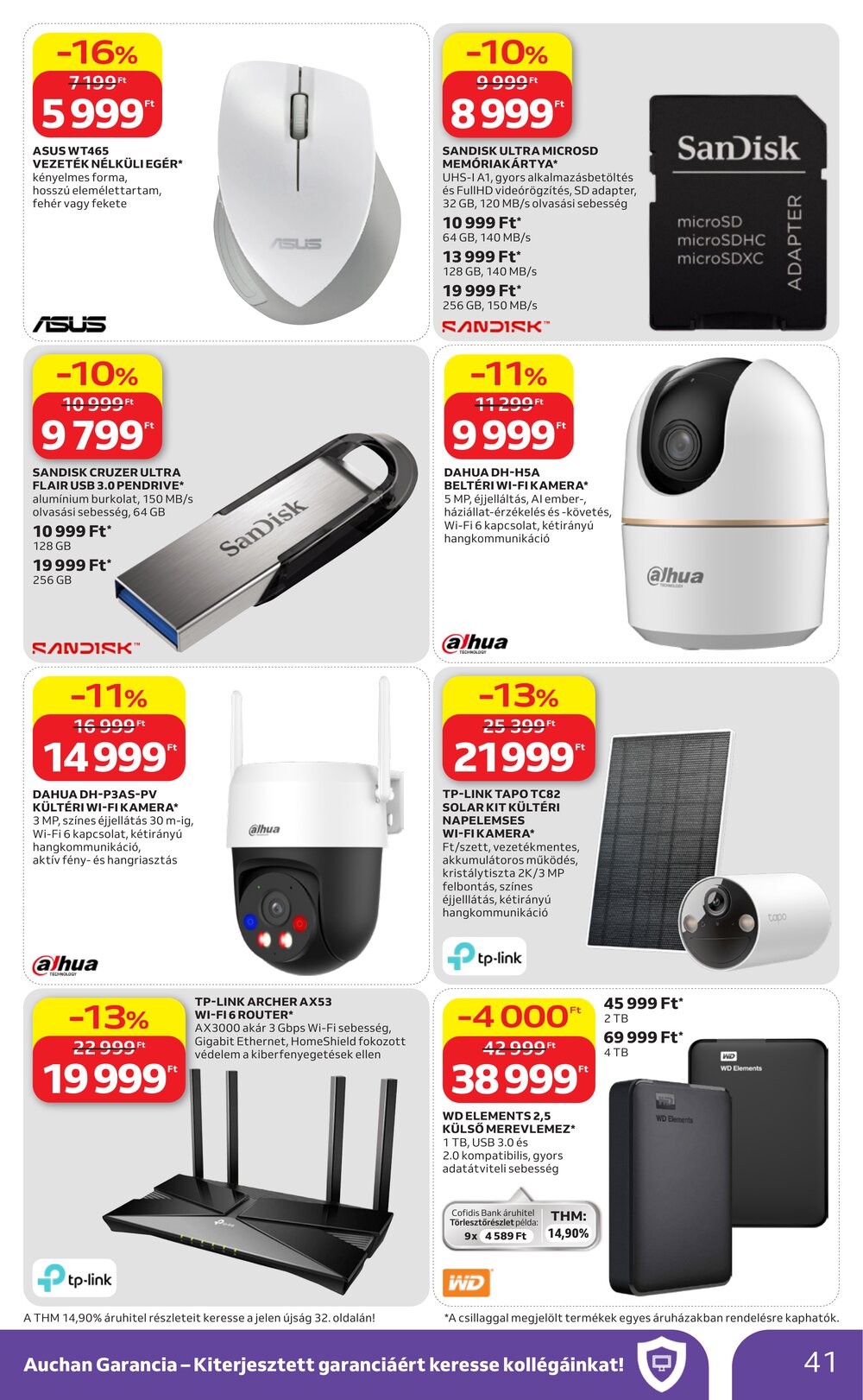 Auchan akciós újság 2026.04.09-től - 41. oldal.
