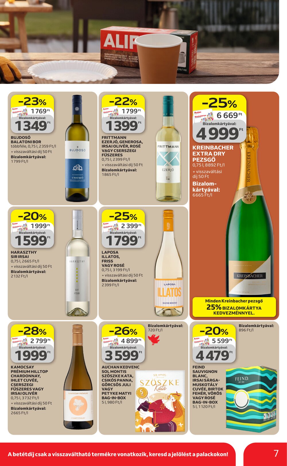 Auchan akciós újság 2026.04.09-től - 7. oldal.