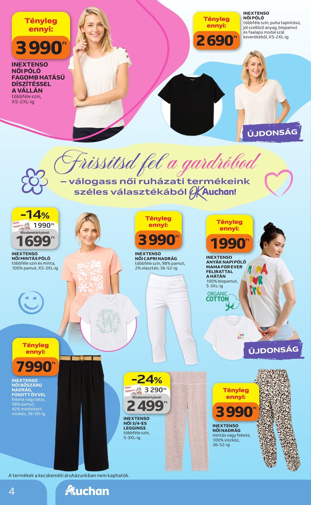 Auchan akciós újság 2026.04.09-től - 4. oldal.