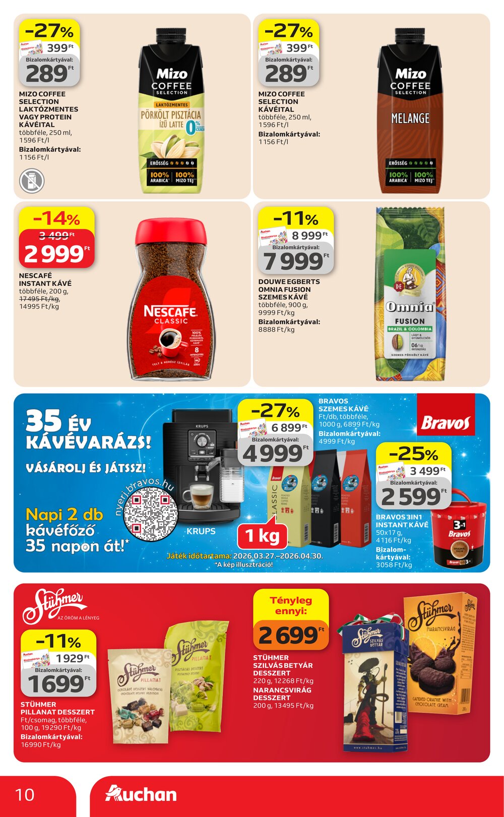 Auchan akciós újság 2026.04.09-től - 10. oldal.