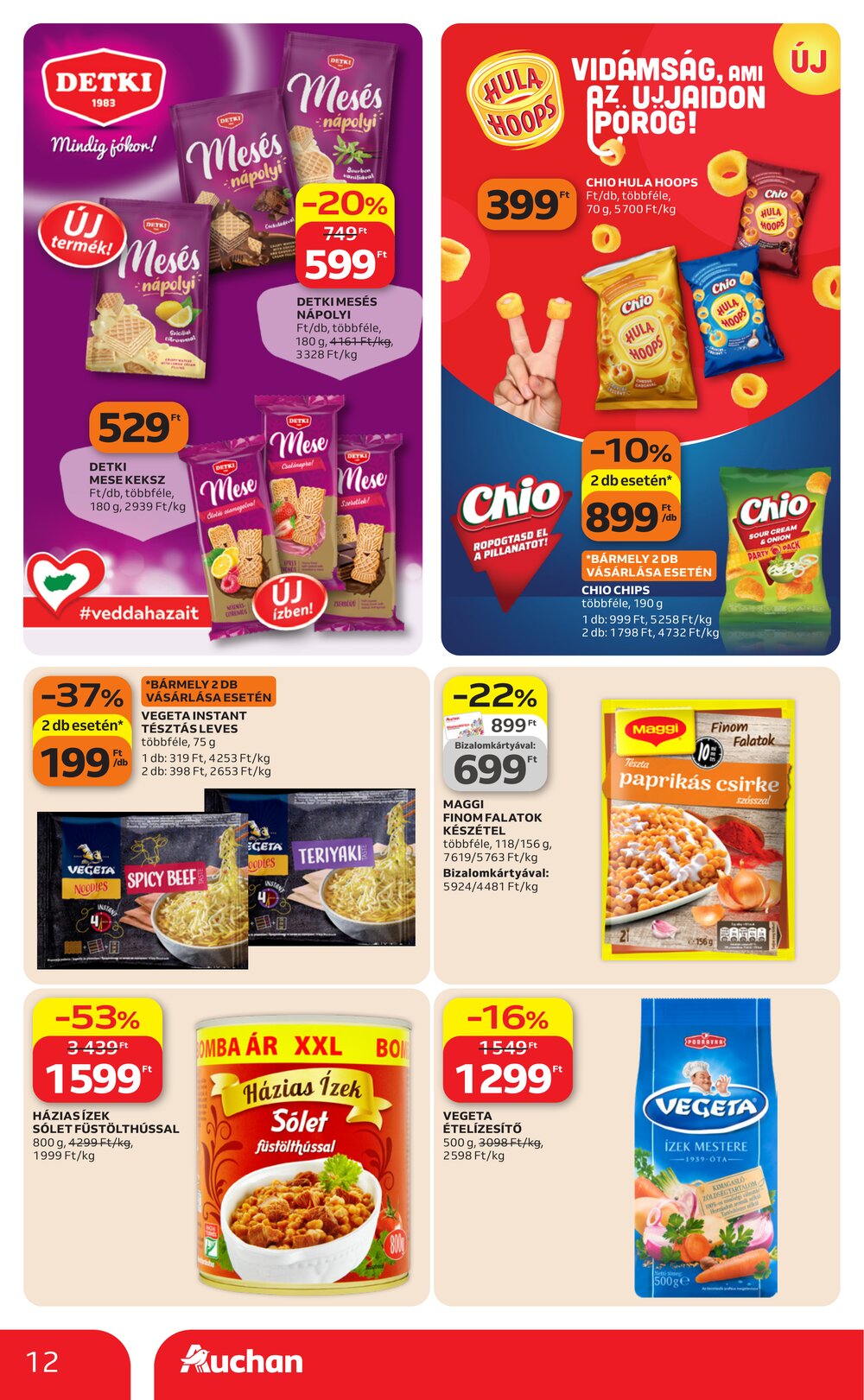 Auchan akciós újság 2026.04.09-től - 12. oldal.