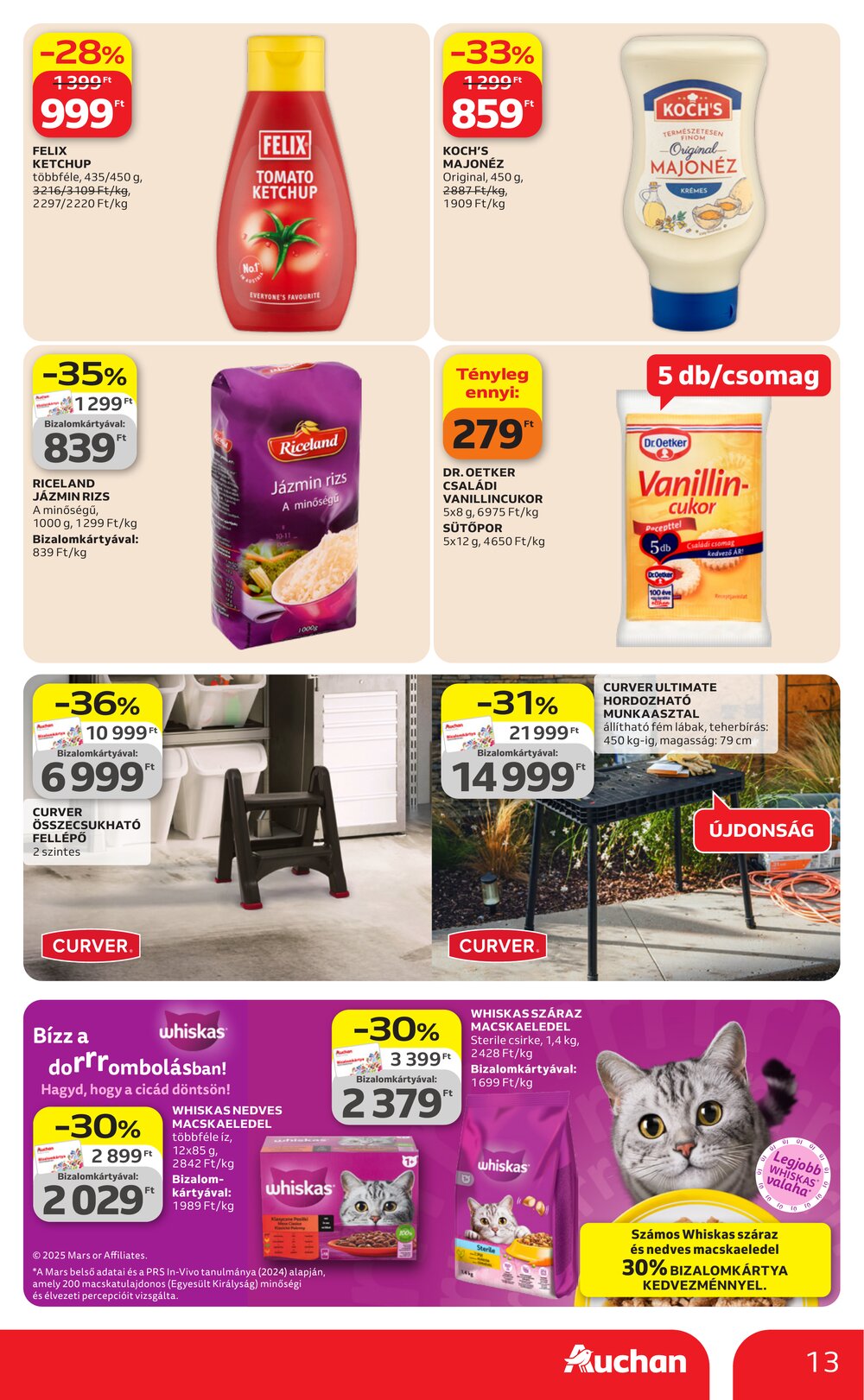 Auchan akciós újság 2026.04.09-től - 13. oldal.