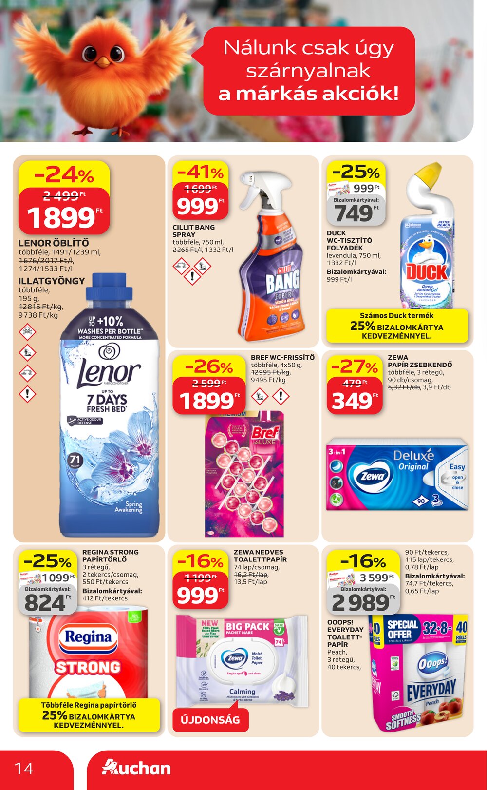 Auchan akciós újság 2026.04.09-től - 14. oldal.