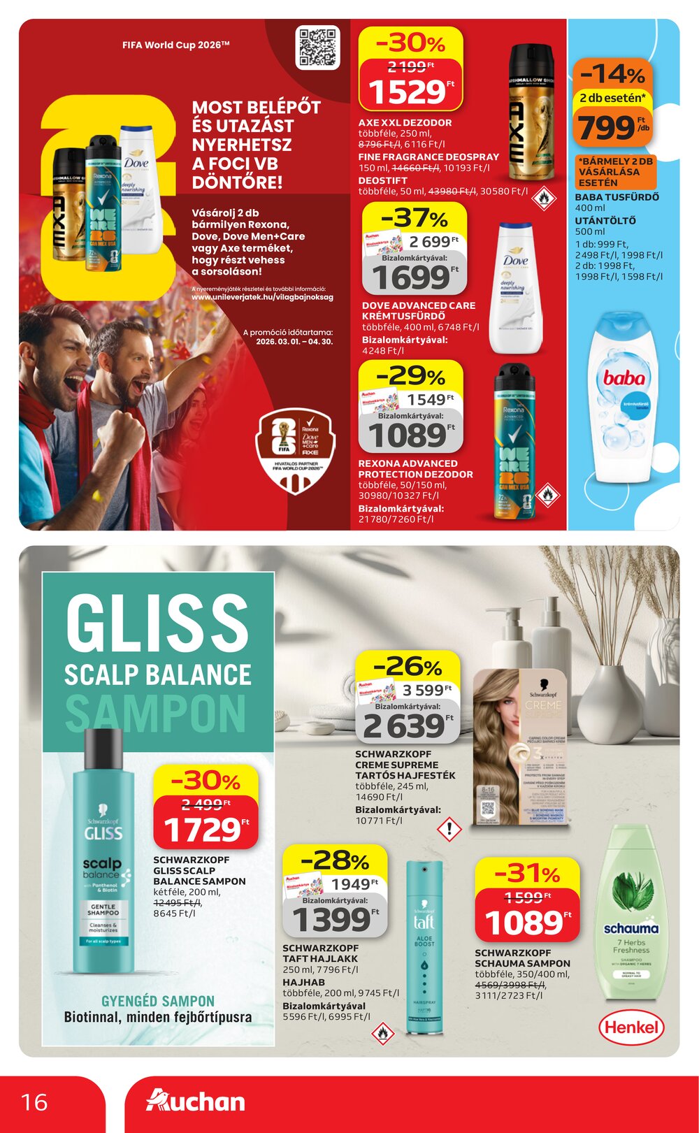Auchan akciós újság 2026.04.09-től - 16. oldal.