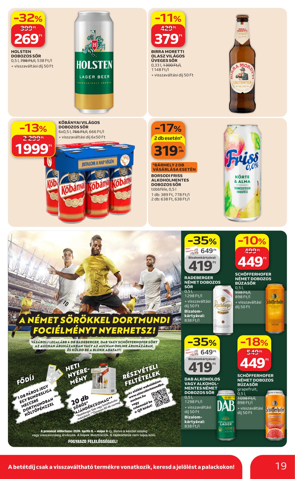 Auchan akciós újság 2026.04.09-től - 19. oldal.