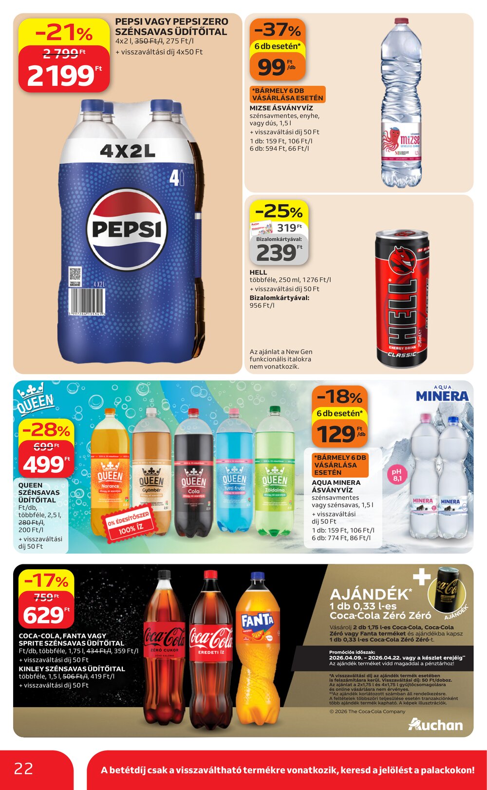 Auchan akciós újság 2026.04.09-től - 22. oldal.
