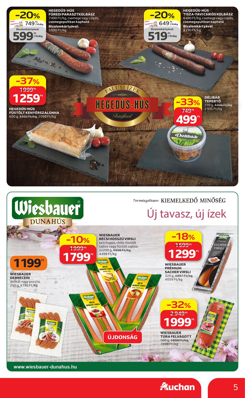 Auchan akciós újság 2026.04.09-től - 5. oldal.