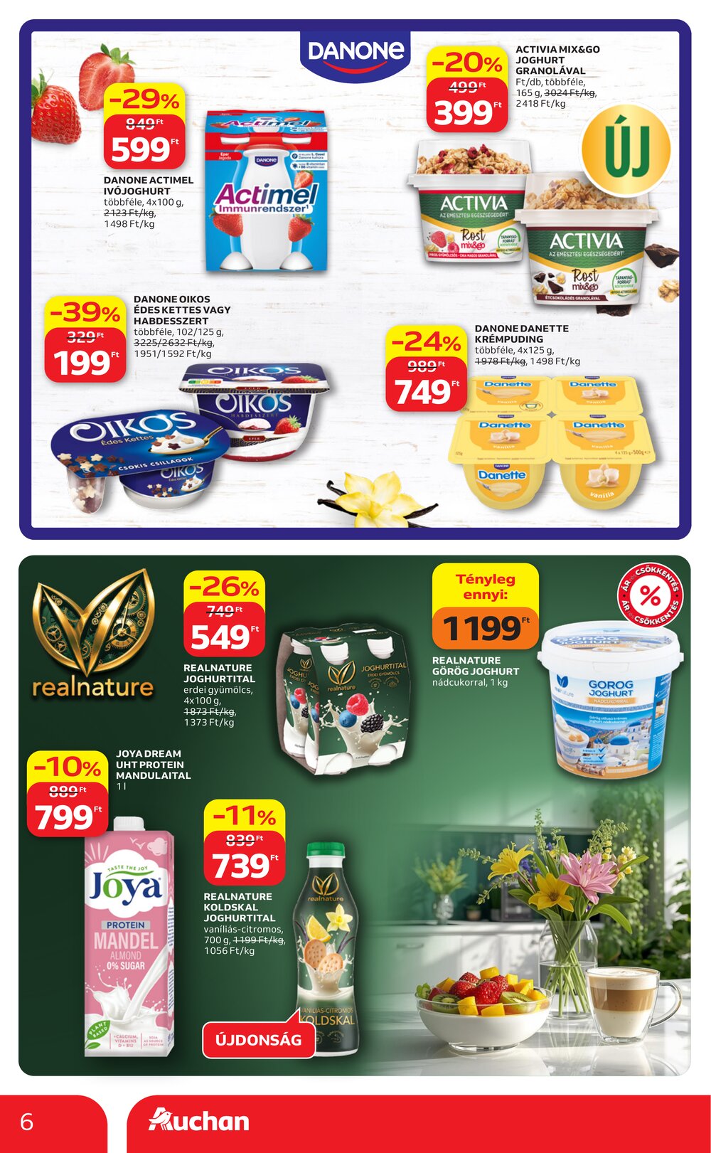 Auchan akciós újság 2026.04.09-től - 6. oldal.
