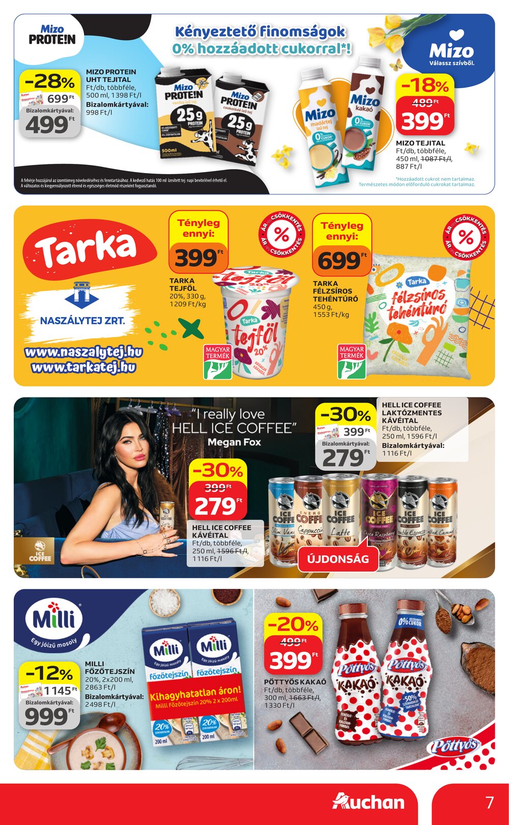 Auchan akciós újság 2026.04.09-től - 7. oldal.