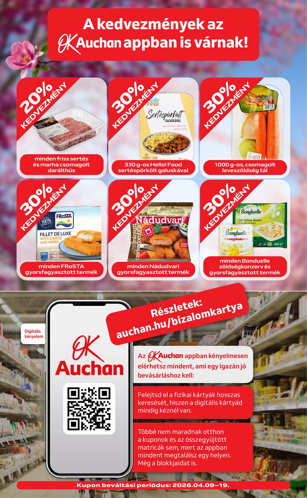 Auchan akciós újság 2026.04.09-től - 4. oldal.