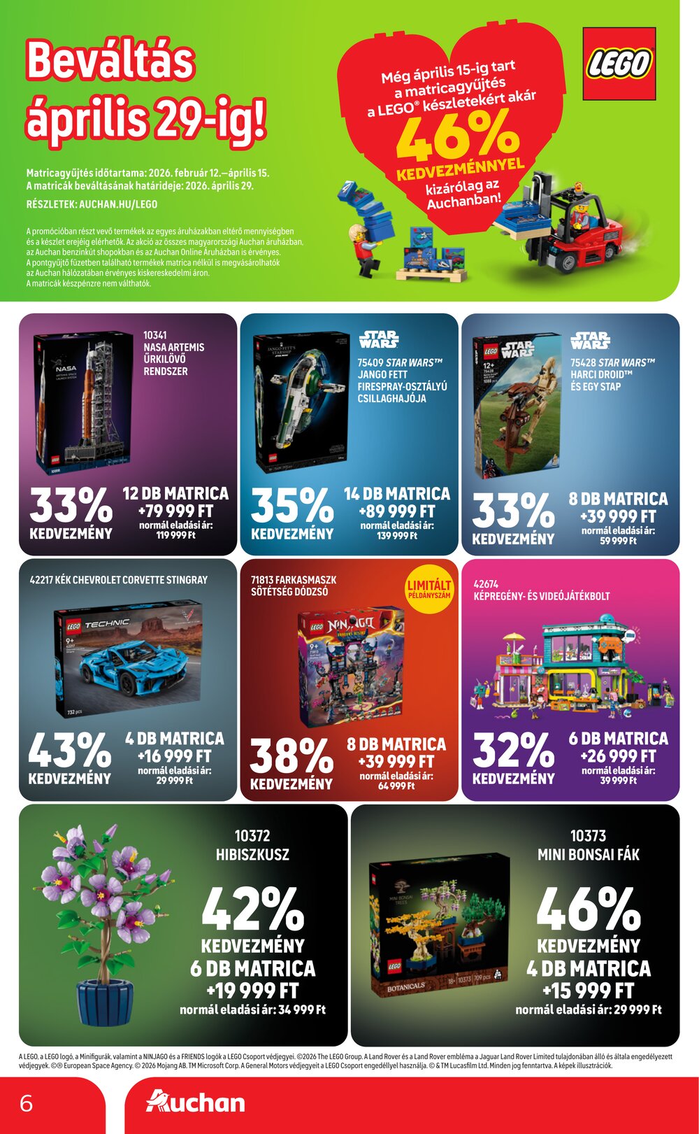 Auchan akciós újság 2026.04.09-től - 6. oldal.