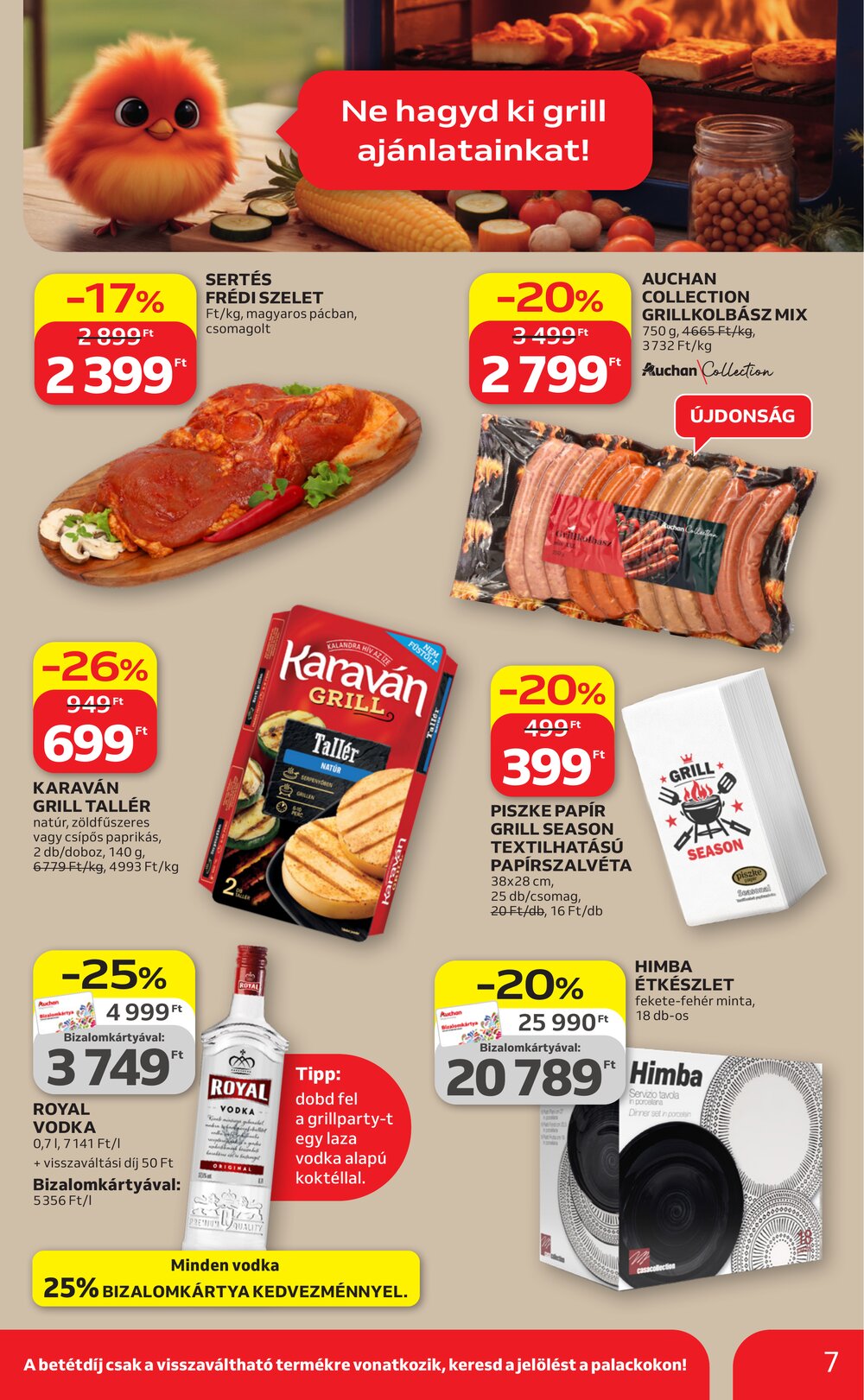 Auchan akciós újság 2026.04.09-től - 7. oldal.