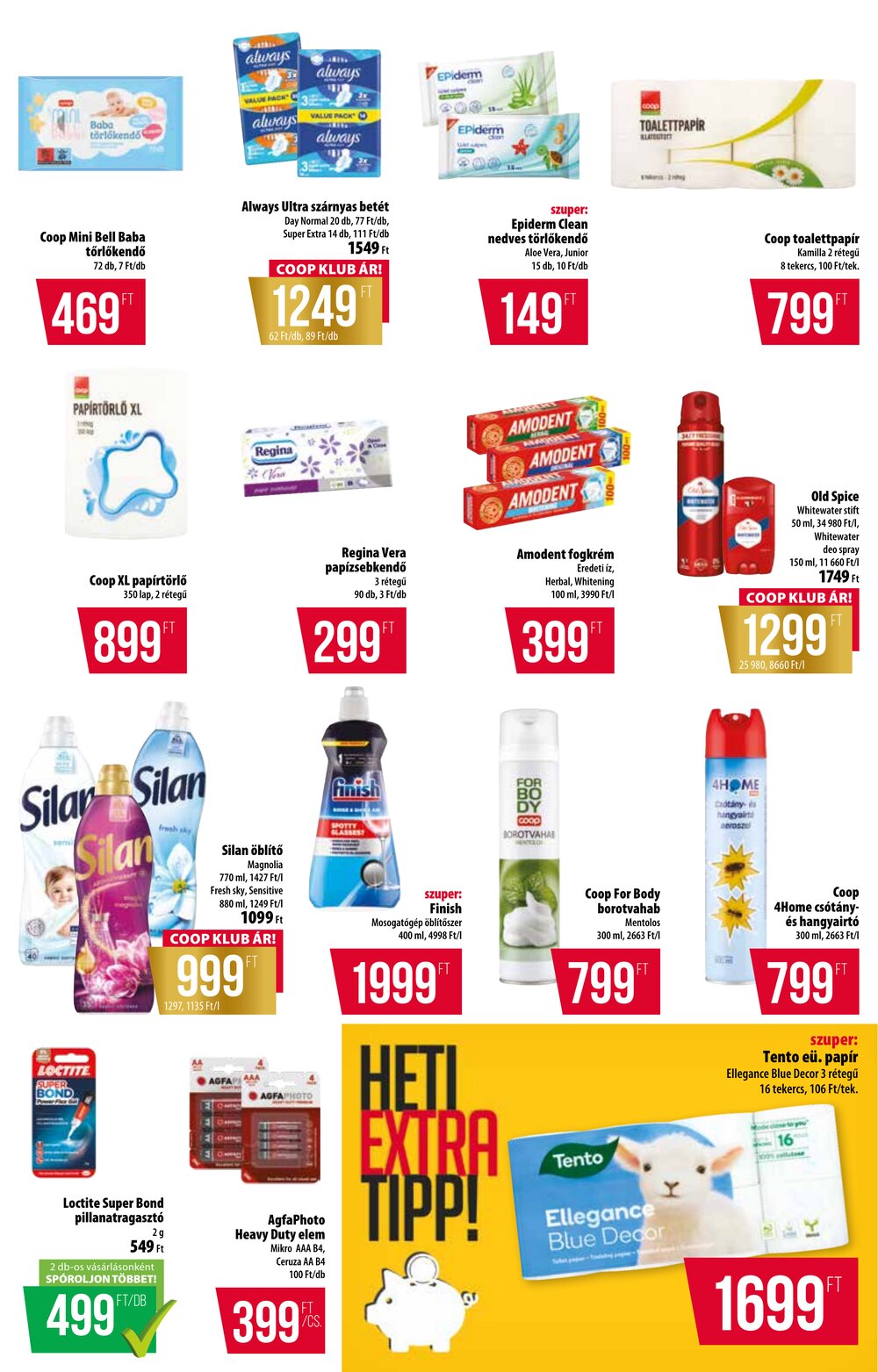 Coop akciós újság 2026.04.09-től - 11. oldal.