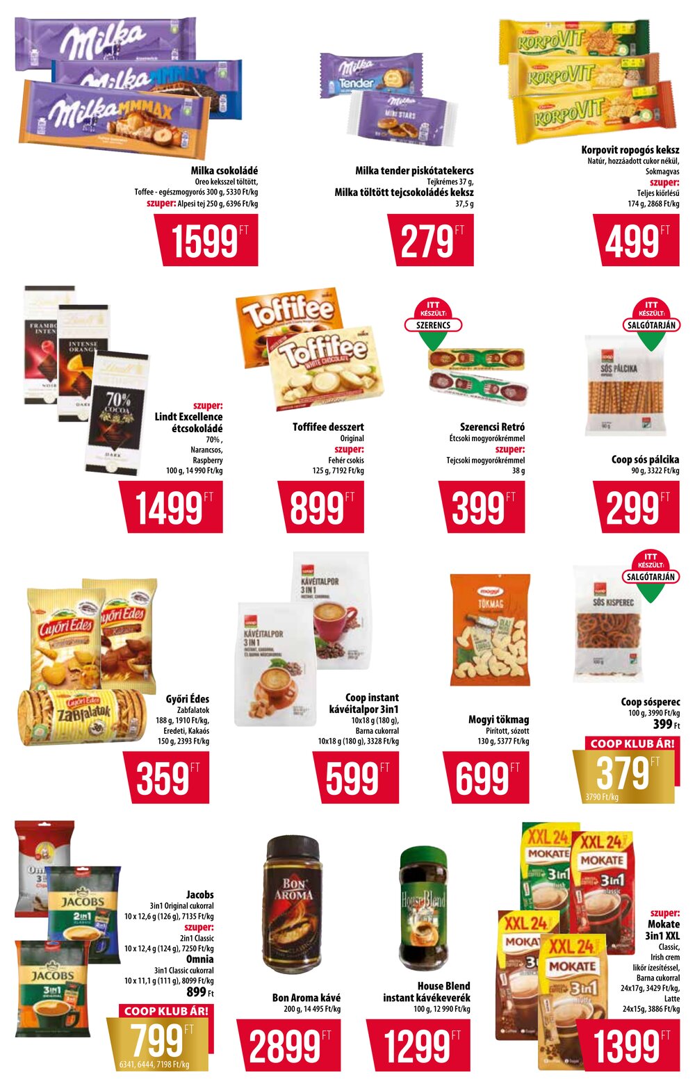 Coop akciós újság 2026.04.09-től - 8. oldal.