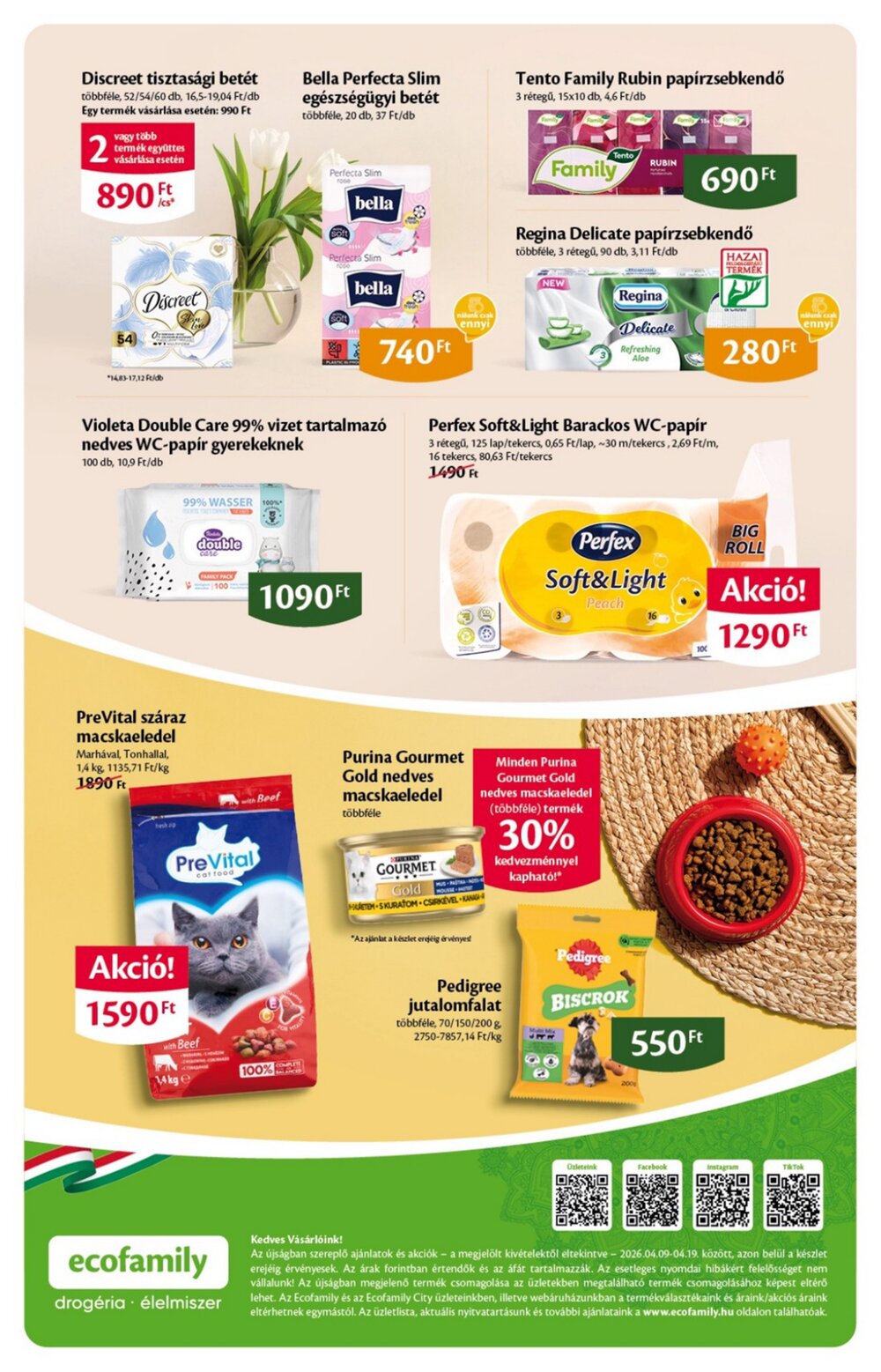 EcoFamily akciós újság 2026.04.09-től - 16. oldal.