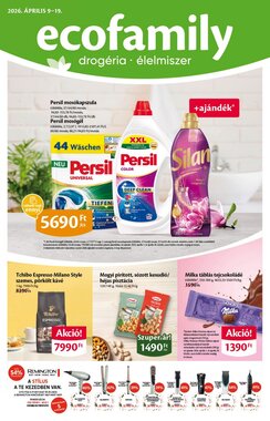 EcoFamily akciós újság 2026.04.09-től