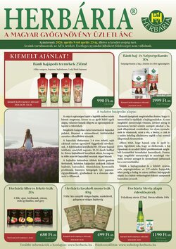 Herbária akciós újság 2026.04.09-től