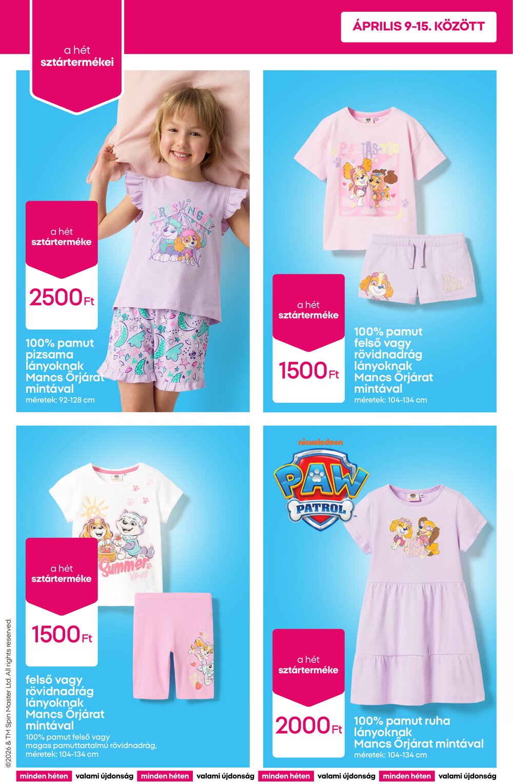 Pepco akciós újság 2026.04.09-től - 2. oldal.