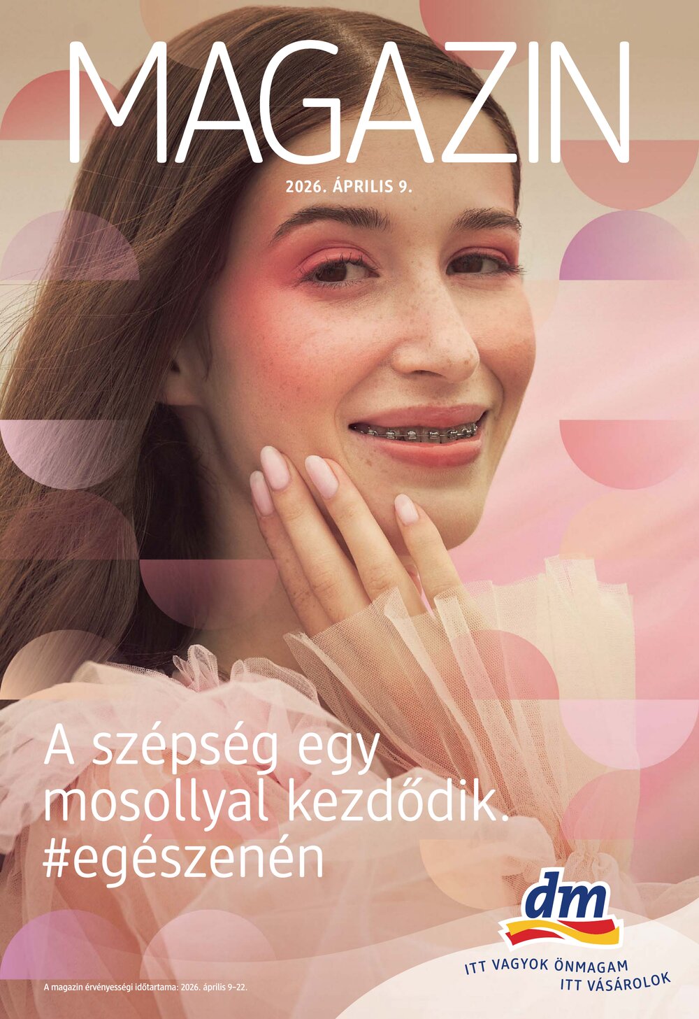 DM drogéria akciós újság 2026.04.09-től - 1. oldal.