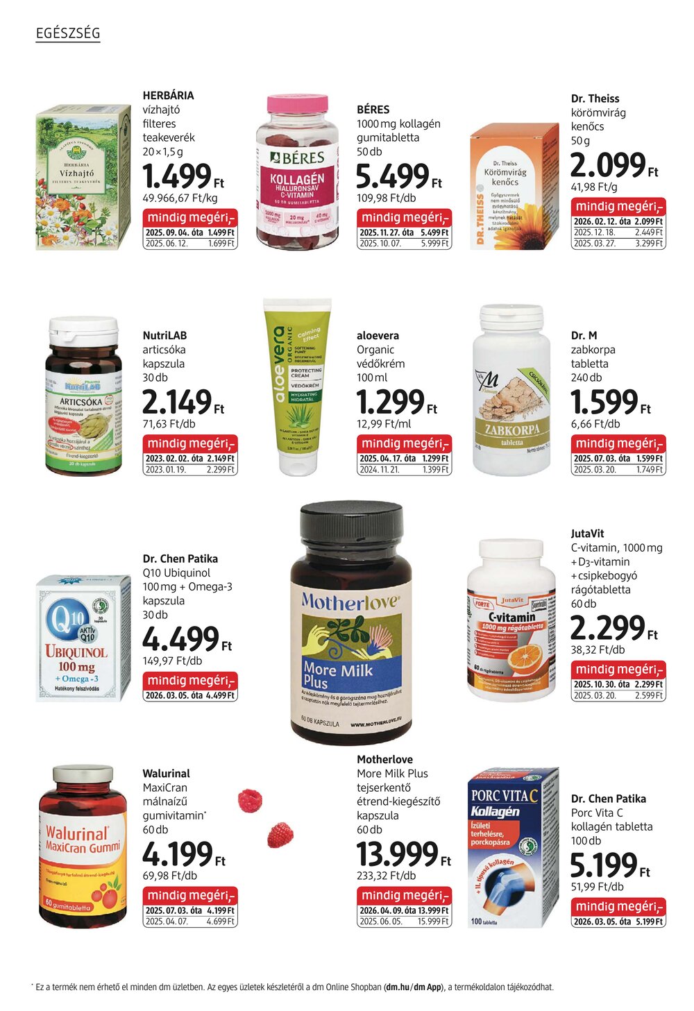 DM drogéria akciós újság 2026.04.09-től - 16. oldal.