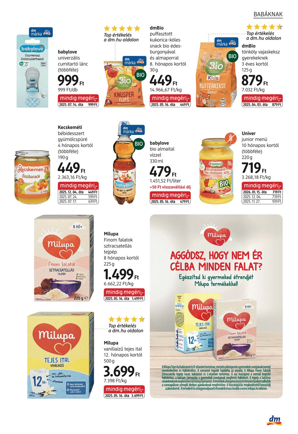 DM drogéria akciós újság 2026.04.09-től - 21. oldal.
