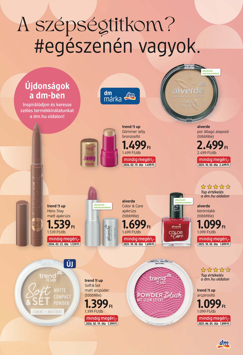 DM drogéria akciós újság 2026.04.09-től - 3. oldal.